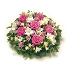 Posy Pink and White